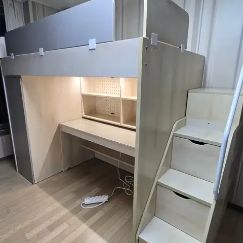 아산 신창면 꿈꾸는요셉 벙커침대 이전설치 — 중고 구매, 앞동으로, 2026년 6월 사례