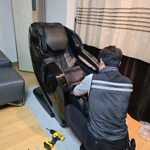 아산 제스타 컴포르테 안마의자 이전설치 — 2024년 12월 사례