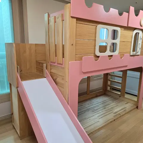 천안 불당동 → 성성동 몽프로제 미끄럼틀 벙커침대 이전설치 — 2025년 1월 사례