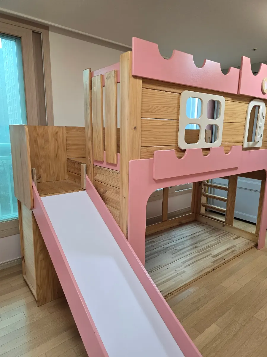 천안 불당동 → 성성동 몽프로제 미끄럼틀 벙커침대 이전설치 — 2025년 1월 사례 — 현장 사진 1