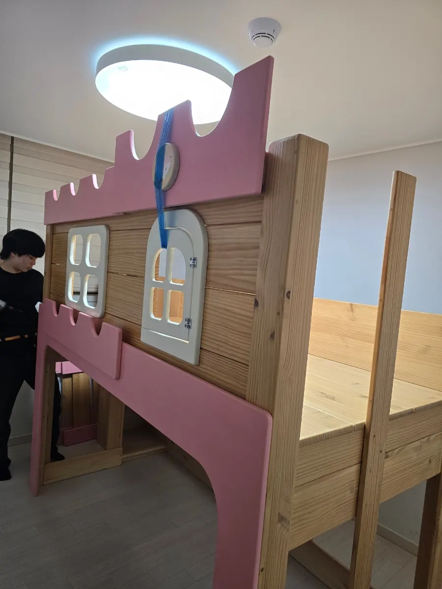 천안 불당동 → 성성동 몽프로제 미끄럼틀 벙커침대 이전설치 — 2025년 1월 사례 — 현장 사진 4