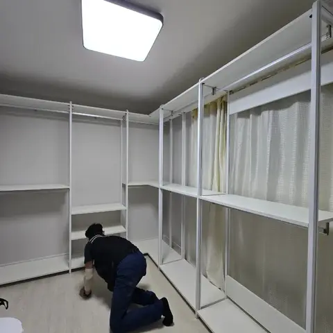 천안 서북구 시스템행거 이전설치 — 2025년 9월 사례