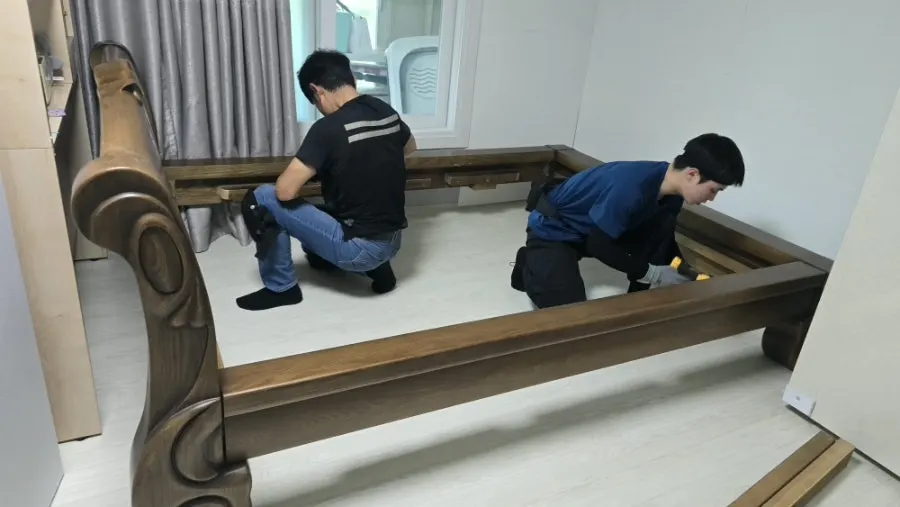 청주 흙표 흙침대 방간 이동 — 작은방에서 안방으로, 2026년 7월 사례 — 현장 사진 3