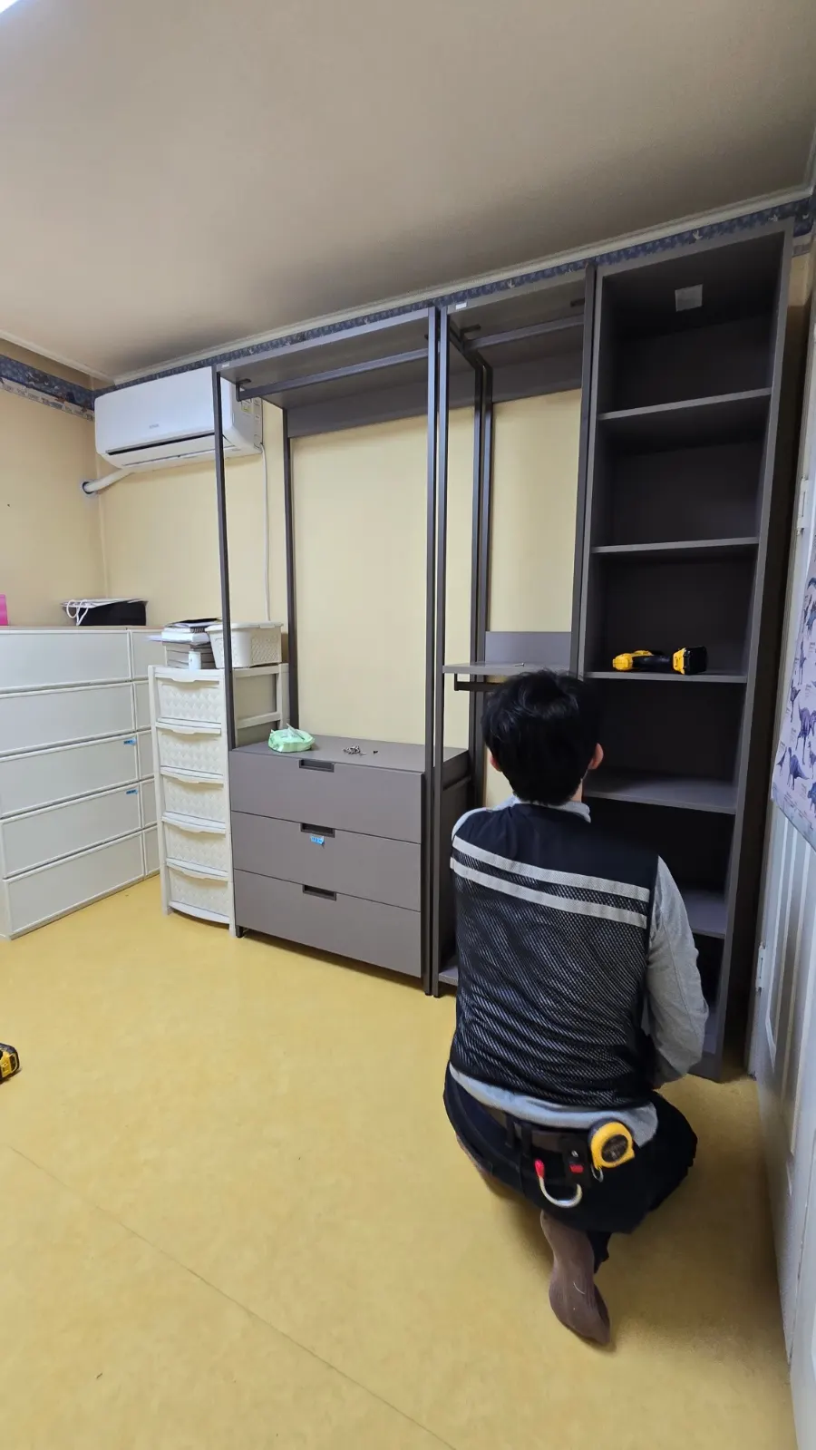 대전 둔산동 가구 방간 이동·재배치 + 수거장 배출 — 2026년 3월 사례 — 현장 사진 1