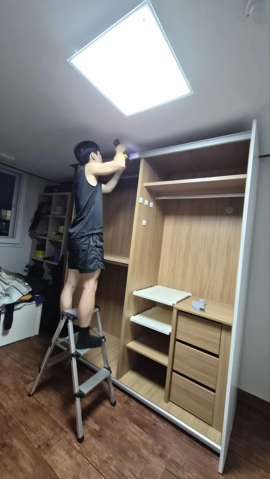 대전 한샘 슬라이딩 옷장 이전설치 — 도안동→월평동, 2026년 9월 사례 — 현장 사진 3