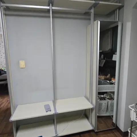 대전 월평동 시스템행거 이전설치 — 따님 댁에서 부모님 댁으로 구조 변경, 2026년 4월 사례