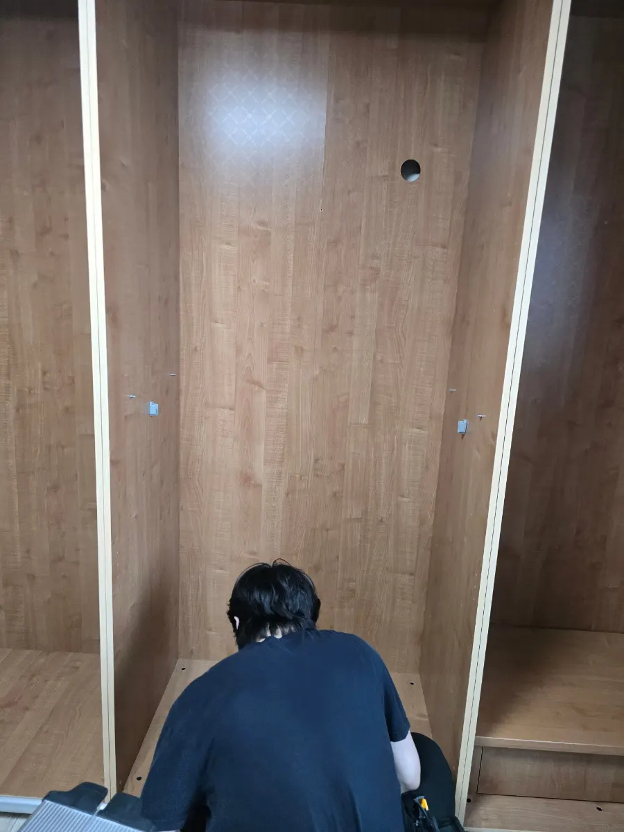 진천 한샘 붙박이장·거실장 옆 동 이전설치 — 2025년 5월 사례 — 현장 사진 2