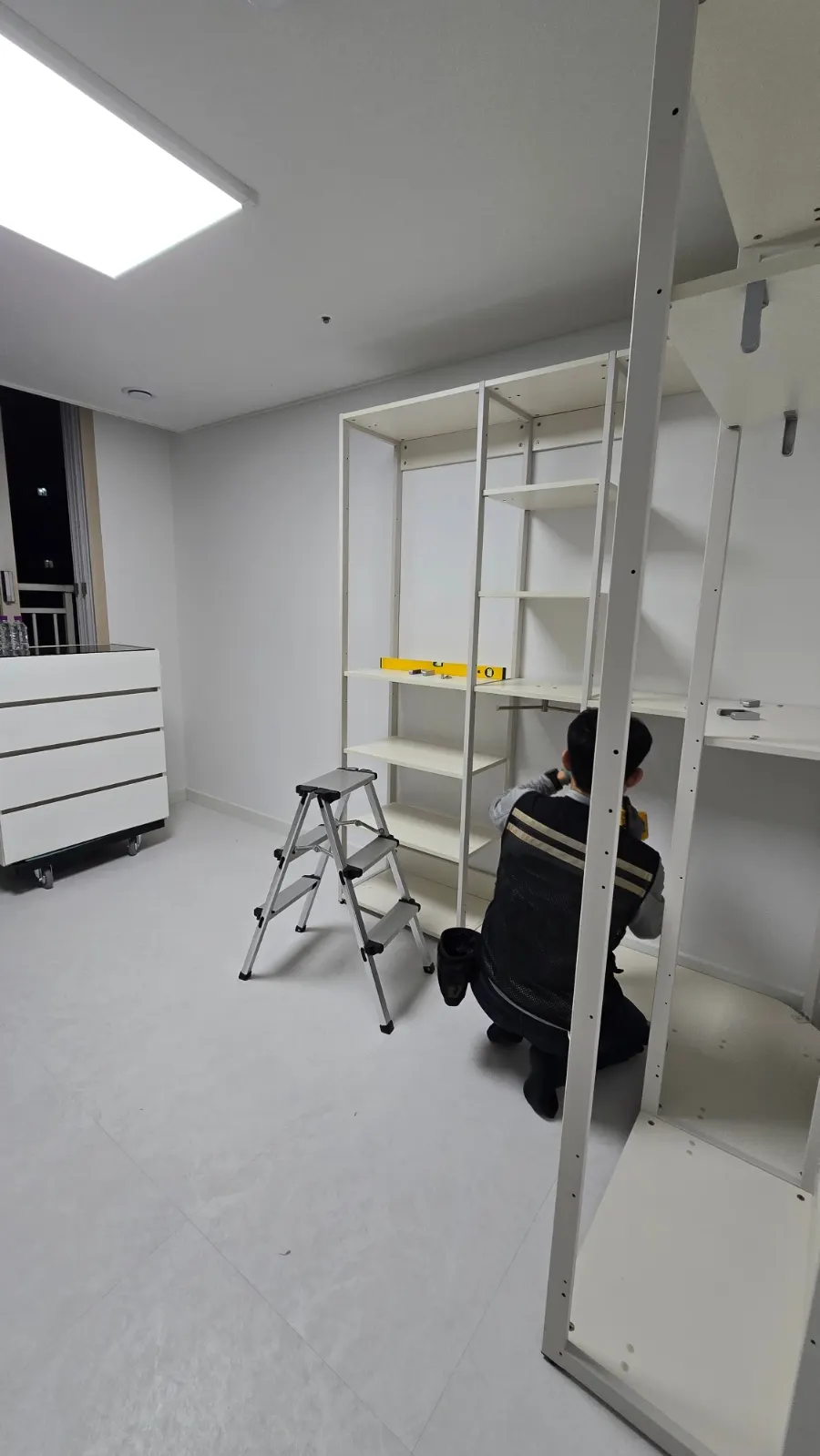 세종 아름동→종촌동 한샘 시스템행거 이전설치 — 중고 구매, 2026년 3월 사례 — 현장 사진 3