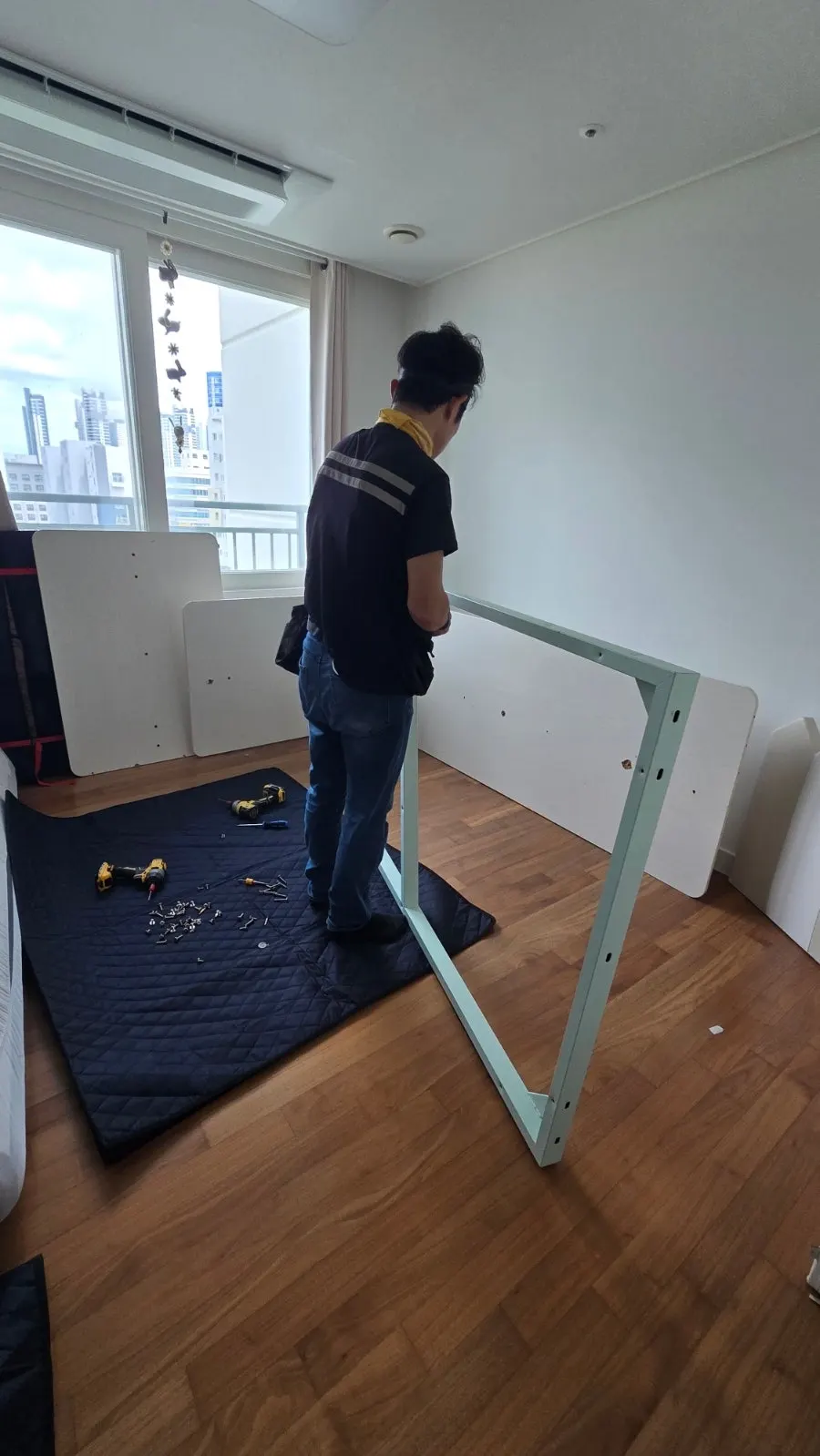 세종 일룸 캐빈 슬라이딩 2층침대 이전설치 — 고운동→새롬동, 2026년 7월 사례 — 현장 사진 3