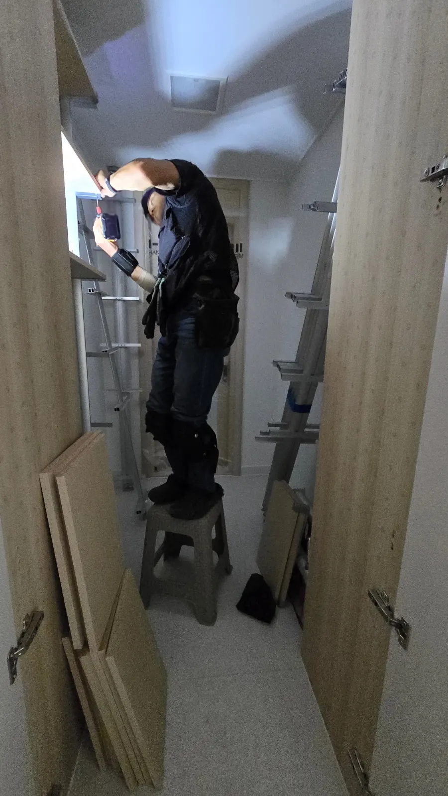 세종 소담동 시스템행거·팬트리 선반 재설치 — 인테리어 업체 협업, 2026년 6월 사례 — 현장 사진 3